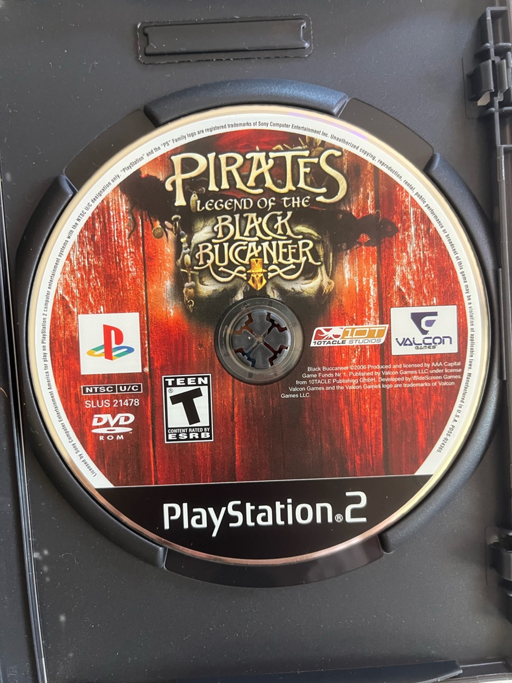 Sony PlayStation 2 Pirates: Legend of the Black Buccaneer - in replacement case